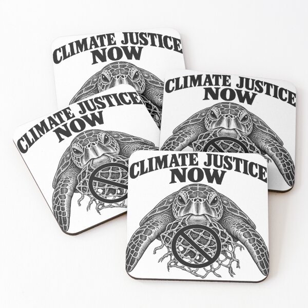 Item preview, Climate Justice NOW Sea Turtle Net Symbol designed and sold by Owcomm.