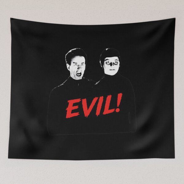 Item preview, Evil! Two Men Retro  designed and sold by RawSauropsid.