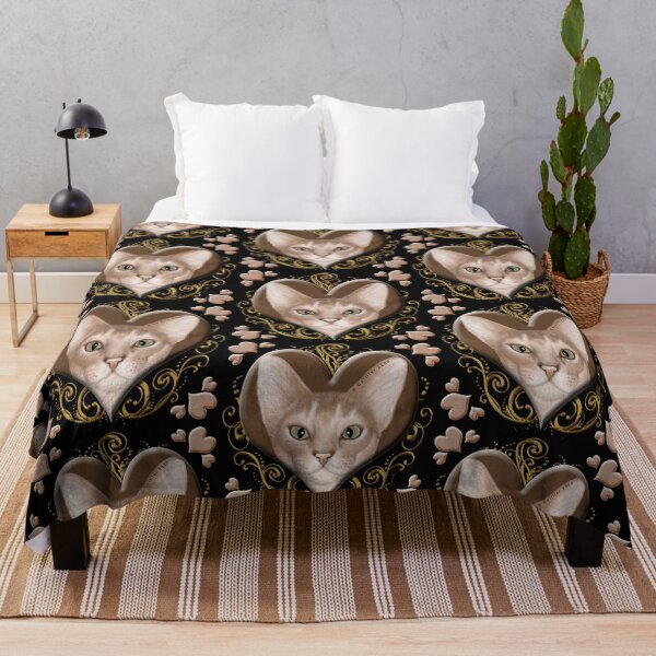 Item preview, Abyssinian Cat Heart designed and sold by artmuvz.