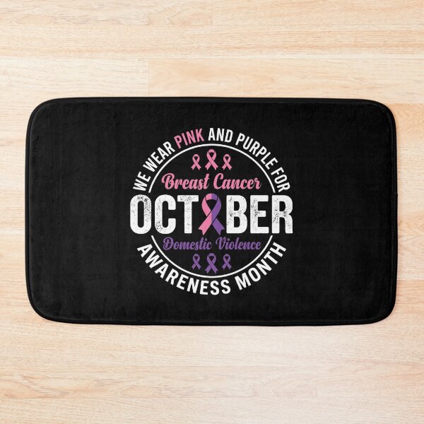 Item preview, We Wear Pink And Purple October Sensibilisation designed and sold by MizoX7.