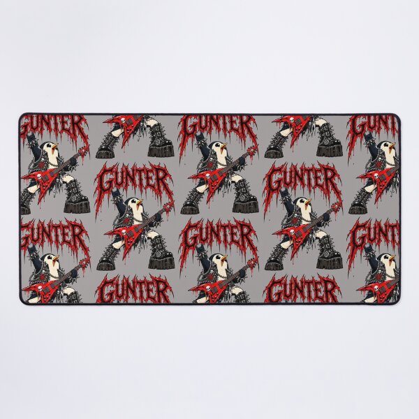 Item preview, Gunter – Penguin Metal Guitarist designed and sold by VIC ART.