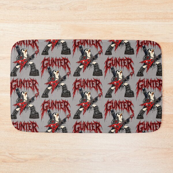 Item preview, Gunter – Penguin Metal Guitarist designed and sold by VIC ART.
