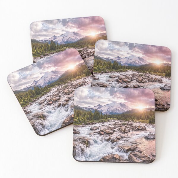 Item preview, Rushing Water Through Rocky Rapids designed and sold by amusefullife.