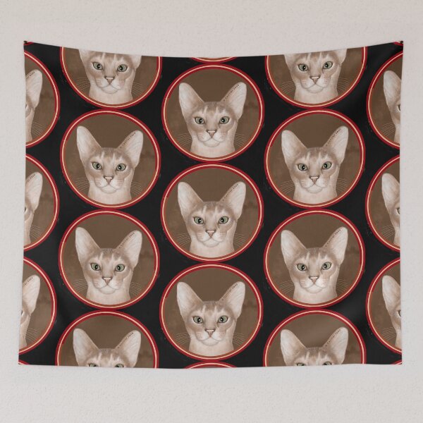 Item preview, Abyssinian Cat Rondo designed and sold by artmuvz.