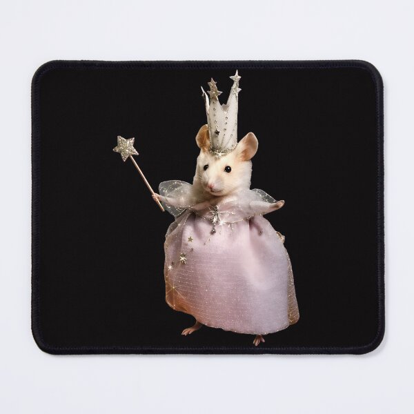 Item preview, Whimsical Rodent Queen with Wand and Crown designed and sold by RawSauropsid.