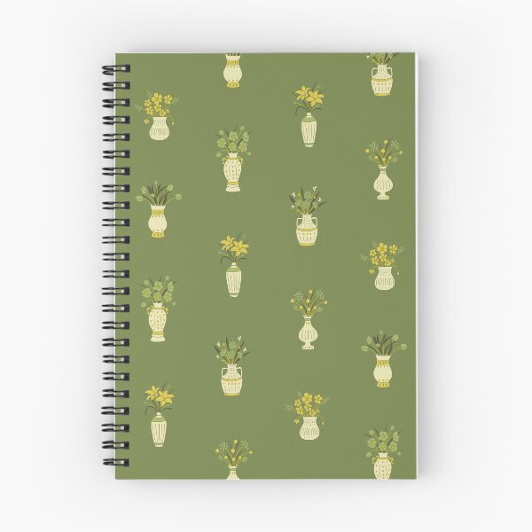 Item preview, Tiny Bouquets - Small Flower Vases in Green and Yellow designed and sold by somecallmebeth.