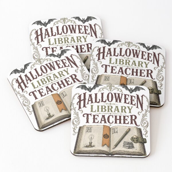 Item preview, Halloween Teacher Library Spooky Classroom Reading designed and sold by LiviuGligoros.
