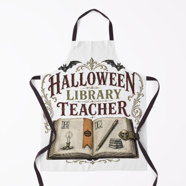 Item preview, Halloween Teacher Library Spooky Classroom Reading designed and sold by LiviuGligoros.