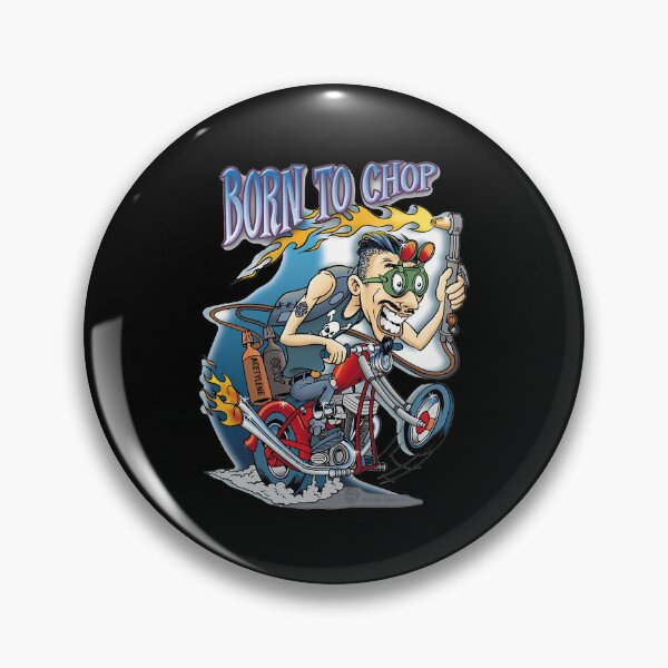 Item preview, Biker Welder Riding Chopper designed and sold by MatildaMorton.