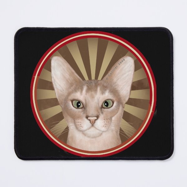 Item preview, Abyssinian Cat Rondo Rays designed and sold by artmuvz.