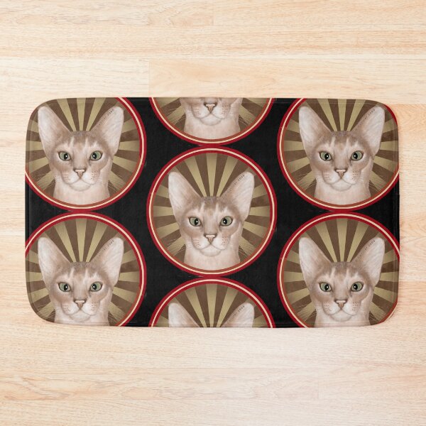 Item preview, Abyssinian Cat Rondo Rays designed and sold by artmuvz.