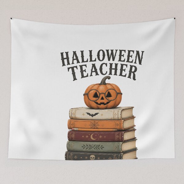 Item preview, Halloween Teacher Stacks Autumn Classroom Books designed and sold by LiviuGligoros.