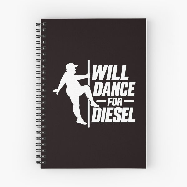 Item preview, I Will Dance for Diesel Automotive Pole Strip Dance Humor designed and sold by ImeldaSparks.