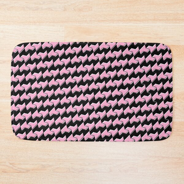 Item preview, Bubble houndstooth, pink and black designed and sold by mntimg.