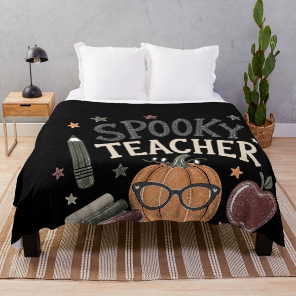 Item preview, Spooky Teacher Desk Setup Autumn Classroom School designed and sold by LiviuGligoros.