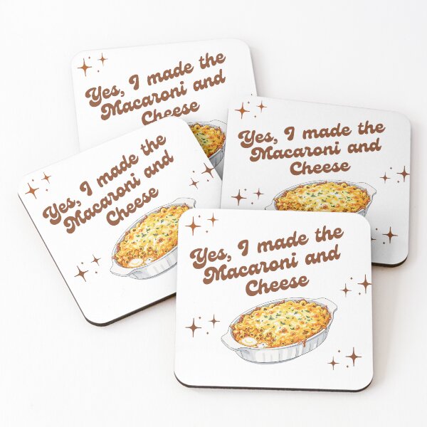 Item preview, Yes, I made the Macaroni and Cheese  designed and sold by RockyandMoonpie.
