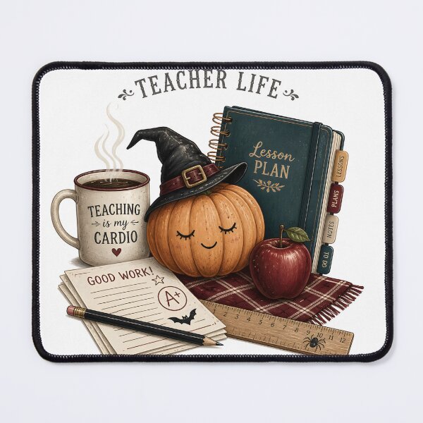 Item preview, Teacher Life Fall Desk Autumn Classroom School Gift designed and sold by LiviuGligoros.