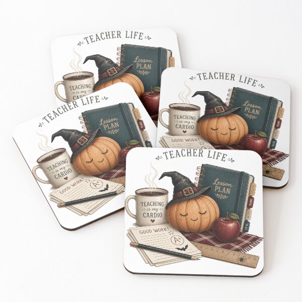 Item preview, Teacher Life Fall Desk Autumn Classroom School Gift designed and sold by LiviuGligoros.