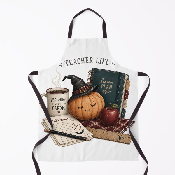 Item preview, Teacher Life Fall Desk Autumn Classroom School Gift designed and sold by LiviuGligoros.