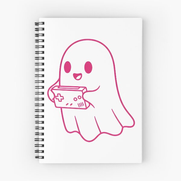 Item preview, Cute Pink Ghost Gamer – Kawaii Spooky Gaming Design Classic designed and sold by kyrartbt.