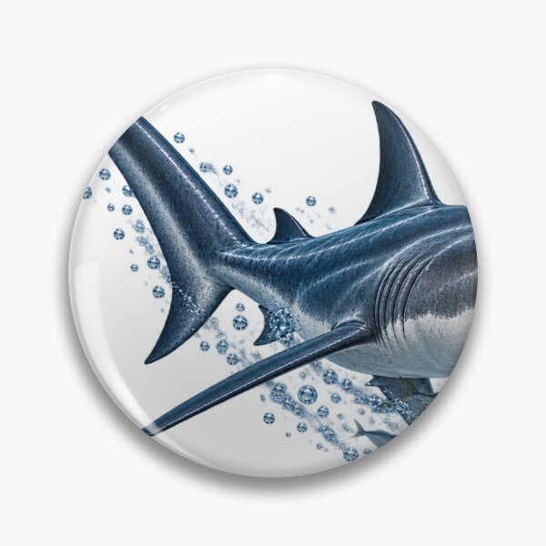 Item preview,  Thresher Shark chasing fish designed and sold by RBBeachDesigns.