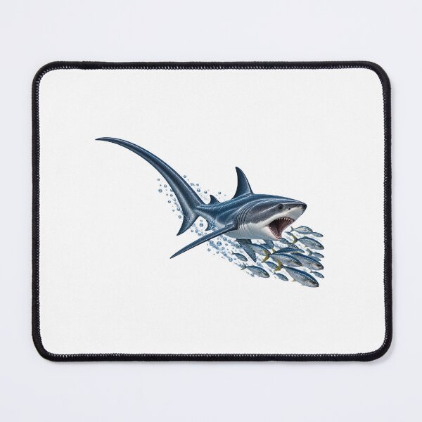 Item preview,  Thresher Shark chasing fish designed and sold by RBBeachDesigns.