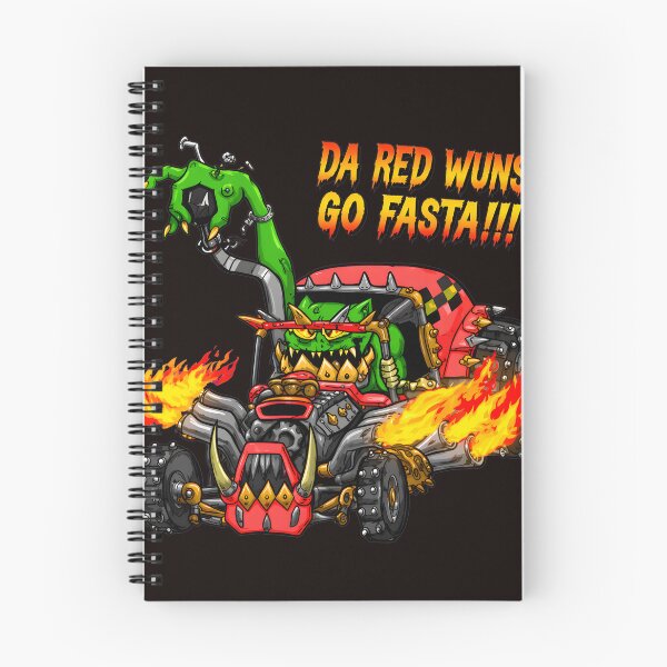 Item preview, Da Red Wuns Go Fasta Buggy Orc Art designed and sold by Scratch-Rainbow.