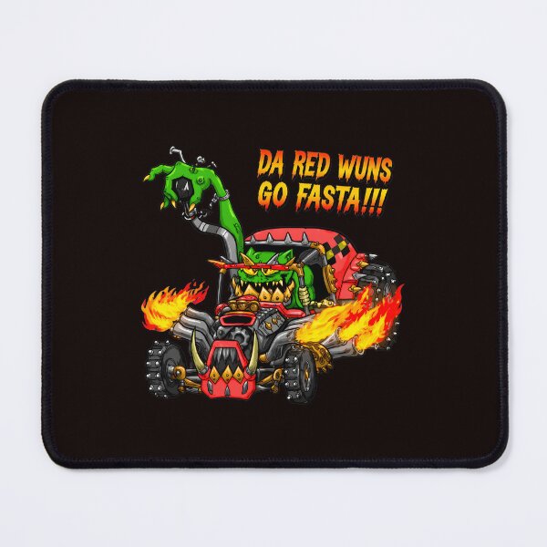 Item preview, Da Red Wuns Go Fasta Buggy Orc Art designed and sold by Scratch-Rainbow.