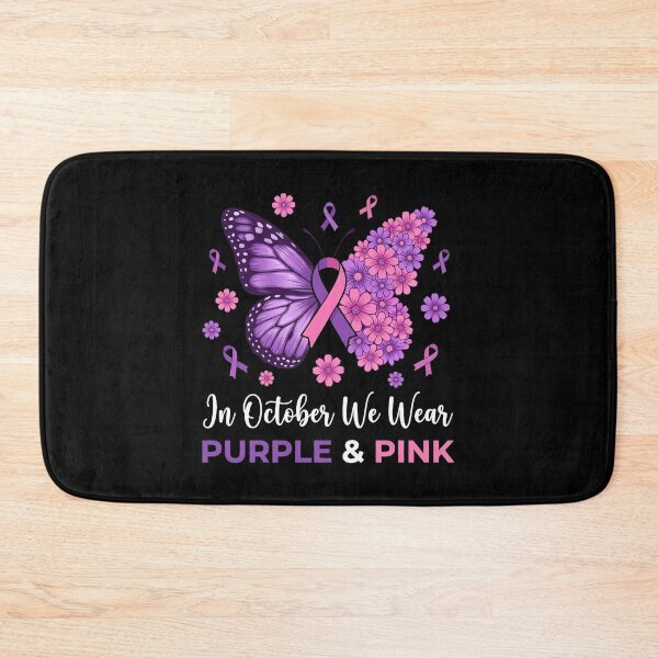 Item preview, Papillon Floral Rose Et Violet Octobre Conscience designed and sold by MizoX7.