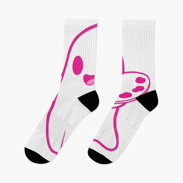 Item preview, Kawaii Artist Ghost – Cute Pink Creative Painter Design Classic designed and sold by kyrartbt.