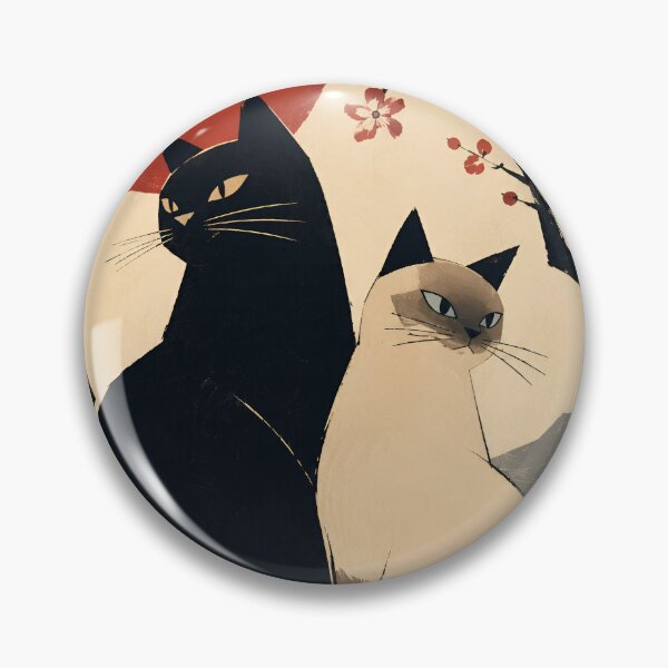 Item preview, Japanese Style Cat Friends designed and sold by Mooncalf Market.