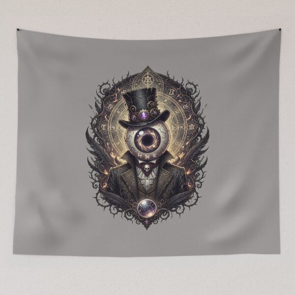 Item preview, Dapper Eyeball Top Hat Tuxedo Graphic-40 designed and sold by FethullahErtug.