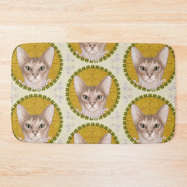 Item preview, Abyssinian Cat Shamrock designed and sold by artmuvz.
