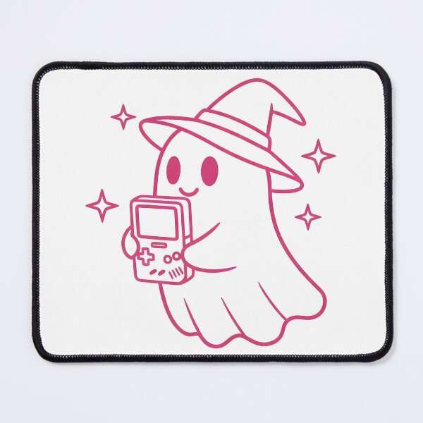 Item preview, Kawaii Witch Ghost Gamer – Cute Pink Spooky Halloween designed and sold by kyrartbt.