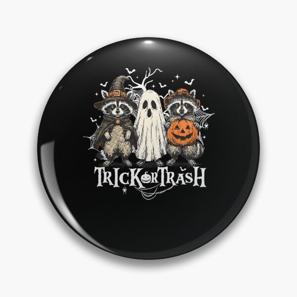 Item preview, Boo Ghost Racoon Feral, Trick Or Trash designed and sold by ge0rge0.