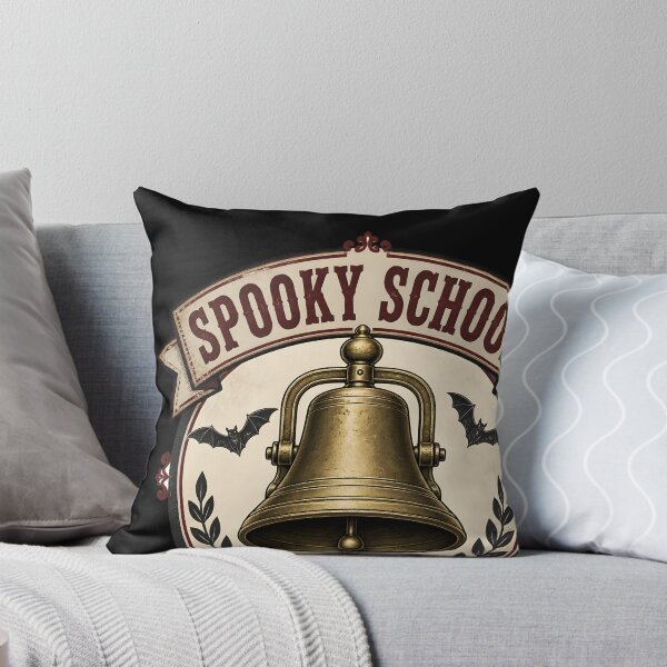 Item preview, Spooky Schoolhouse Bell Vintage Retro School designed and sold by LiviuGligoros.