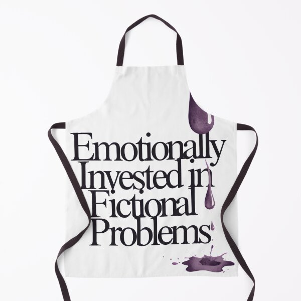 Item preview, Emotionally Invested in Fictional Problems Reader Gift designed and sold by ys96.