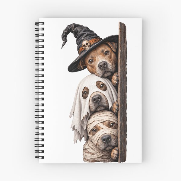 Item preview, Pitbull Witch Ghost Mummy, Funny Halloween Dog designed and sold by gidel-sales.