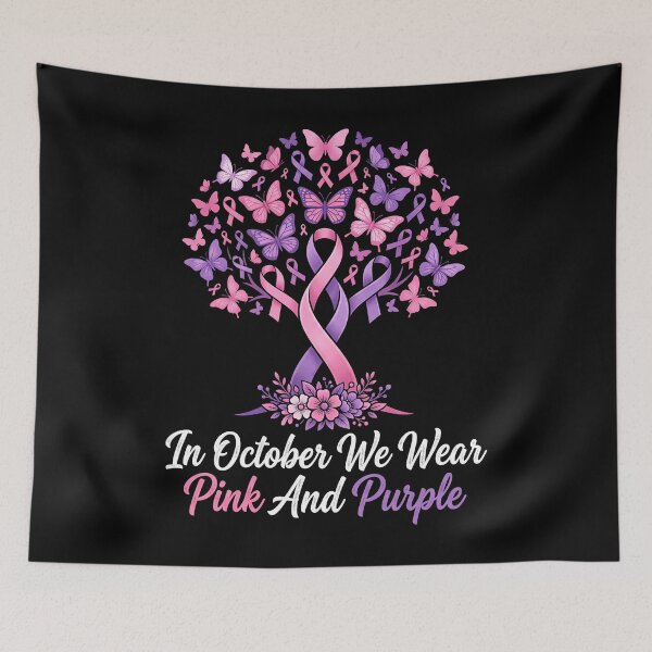 Item preview, Arbre De Papillons Et Rubans Conscience Octobre designed and sold by MizoX7.