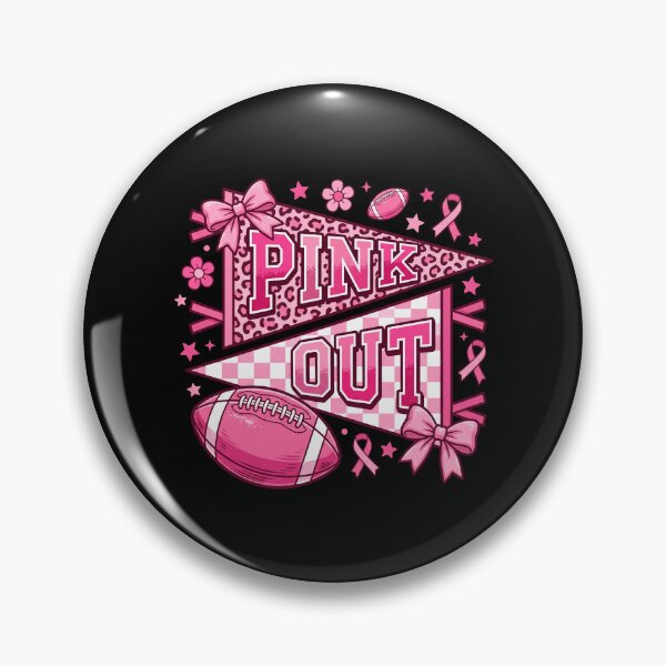 Item preview, Pink Out Fanion Football Américain Octobre Rose designed and sold by MizoX7.