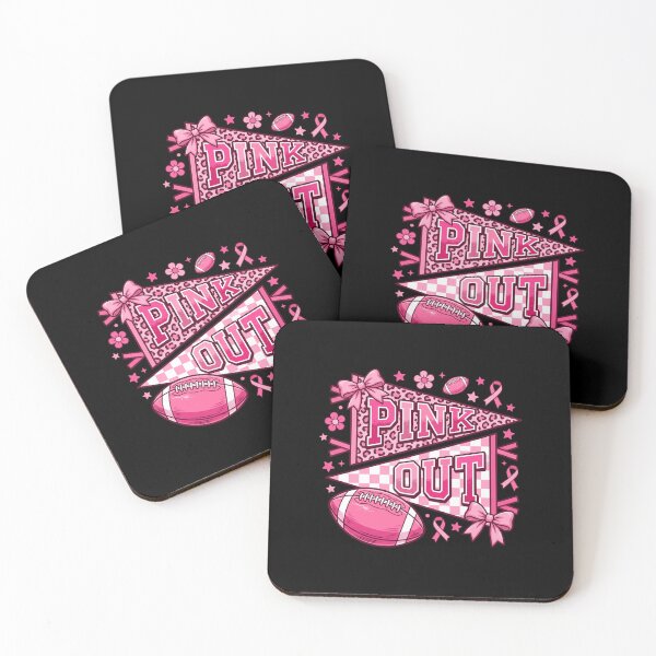 Item preview, Pink Out Fanion Football Américain Octobre Rose designed and sold by MizoX7.
