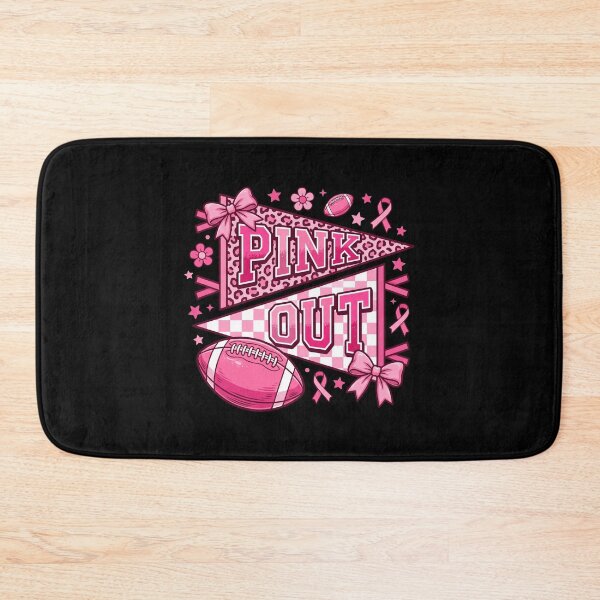 Item preview, Pink Out Fanion Football Américain Octobre Rose designed and sold by MizoX7.