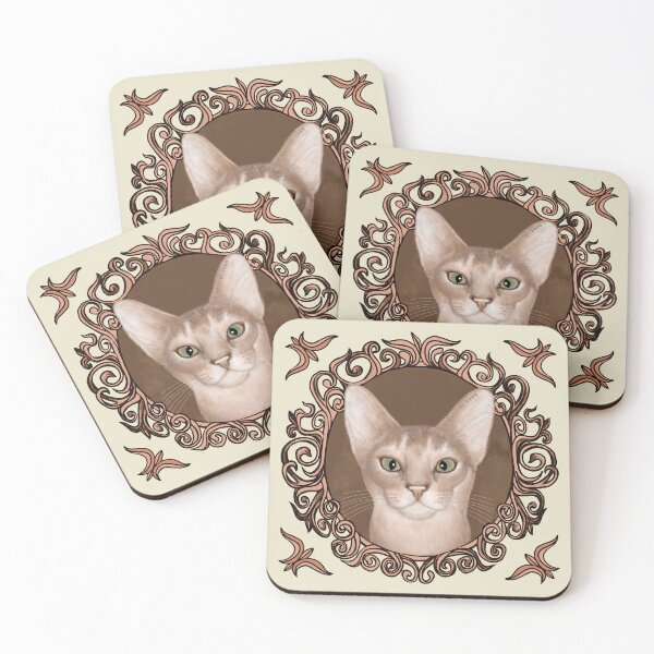 Item preview, Ornate Abyssinian Cat  designed and sold by artmuvz.
