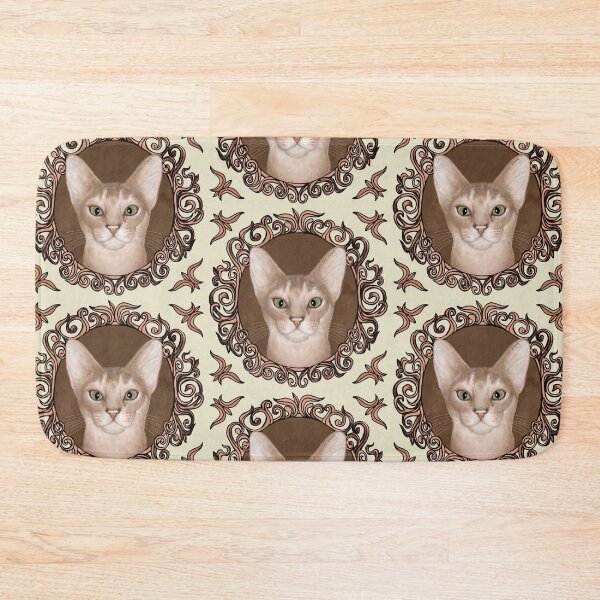 Item preview, Ornate Abyssinian Cat  designed and sold by artmuvz.