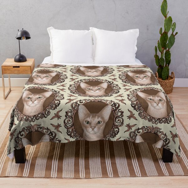 Item preview, Ornate Abyssinian Cat  designed and sold by artmuvz.