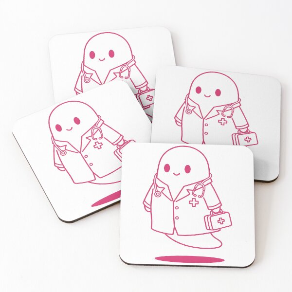 Item preview, Kawaii Doctor Ghost – Cute Spooky Medical Design Classic designed and sold by kyrartbt.