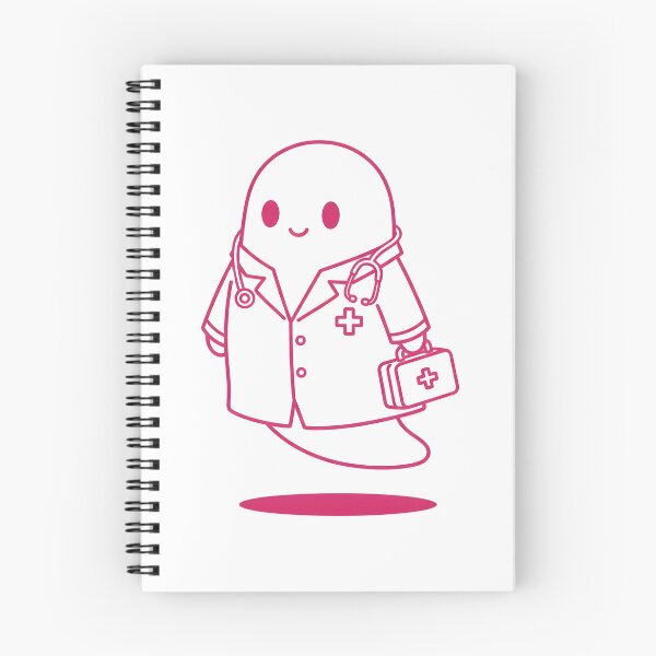 Item preview, Kawaii Doctor Ghost – Cute Spooky Medical Design Classic designed and sold by kyrartbt.