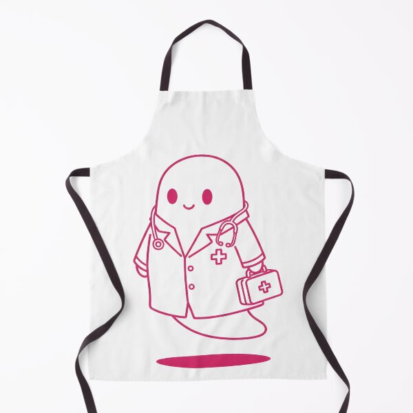 Item preview, Kawaii Doctor Ghost – Cute Spooky Medical Design Classic designed and sold by kyrartbt.