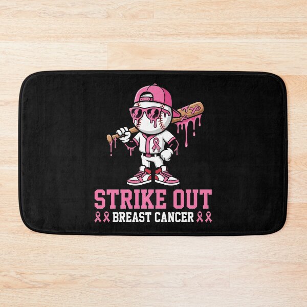 Item preview, Strike Out Breast Cancer Balle De Baseball Batte designed and sold by MizoX7.