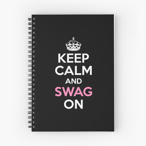 Item preview, Keep Calm and Swag On Crown Parody Trending Quote designed and sold by khdmalakarak.